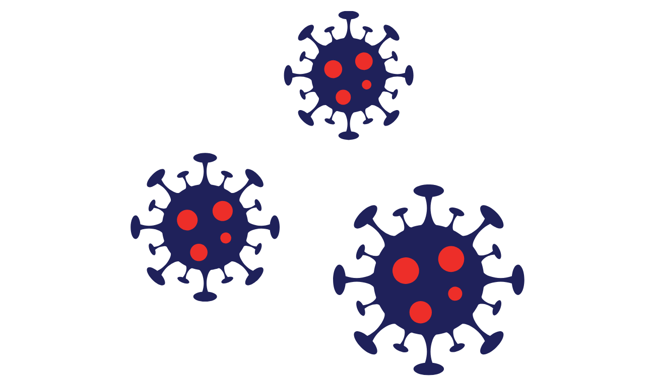 A representation of the viruses that cause viral illnesses.